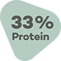 33% Protein